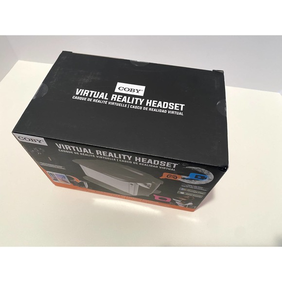 Coby VR Headset Compatible with iPhone & Android Phone Up To 6-Inch Displays - Picture 4 of 5